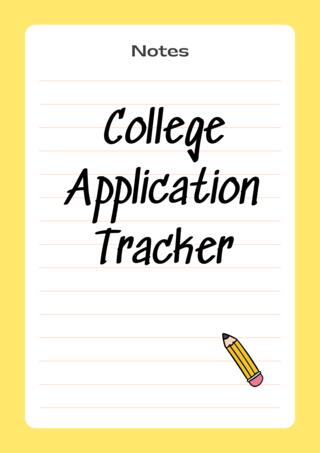 College Application Tracker thumbnail