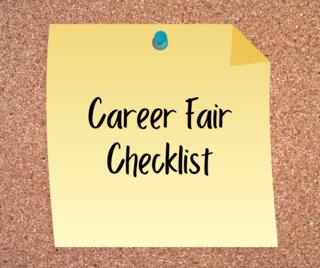 Career Fair Checklist thumbnail